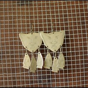 MOVING SALE‼️ Cat and fish earrings